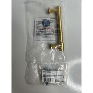 Hickory Hardware H078778BGB Maven 3" Brushed Golden Brass Cabinet Handle/Drawer